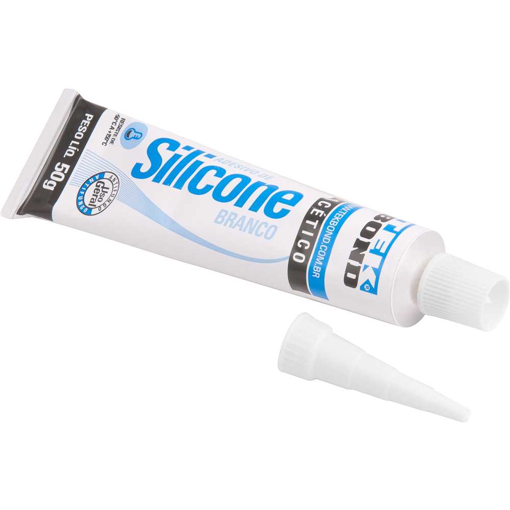 Borracha de silicone acético 50g