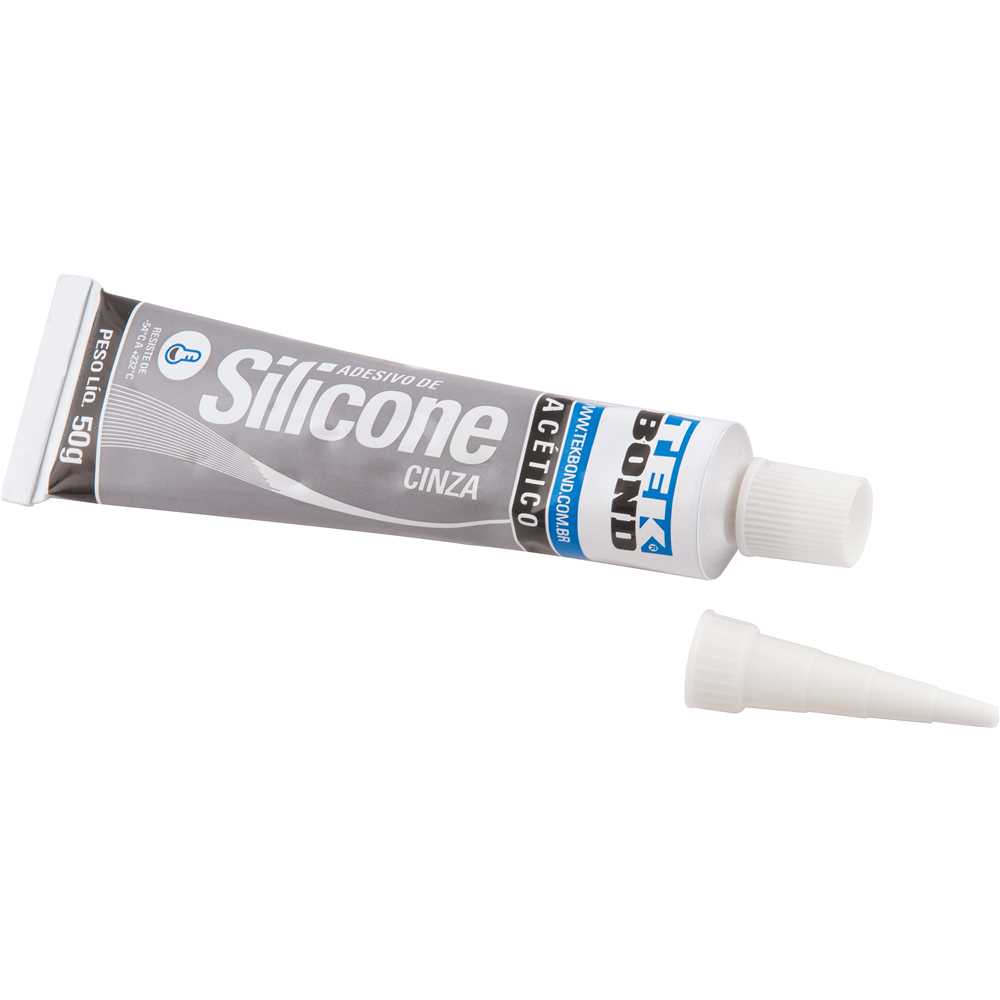 Borracha de silicone acético, alta temperatura 50 g