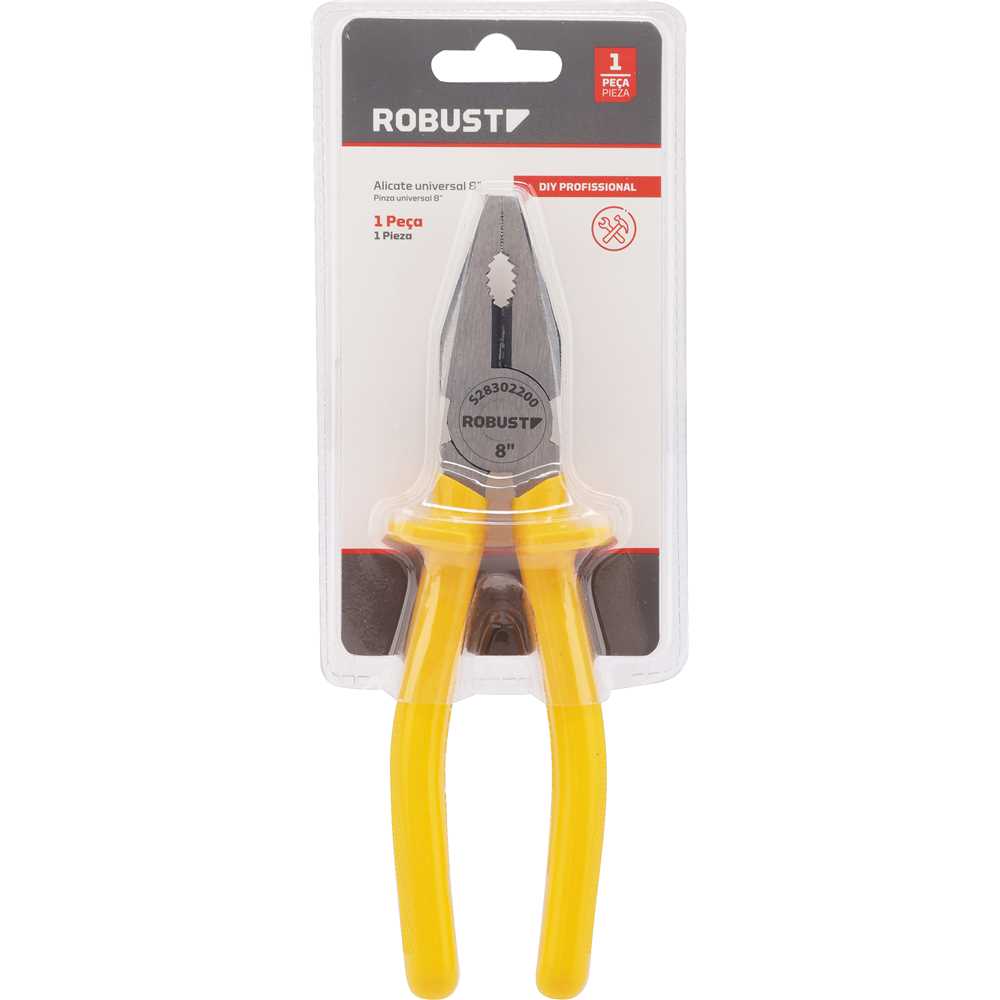 Alicate universal 8"