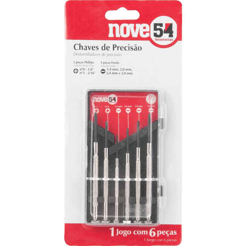 Jogo de chaves de precisão