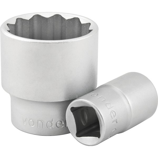 Soquete estriado encaixe de 1/2"